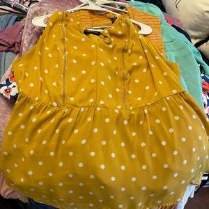 Lane Bryant sleeveless blouse